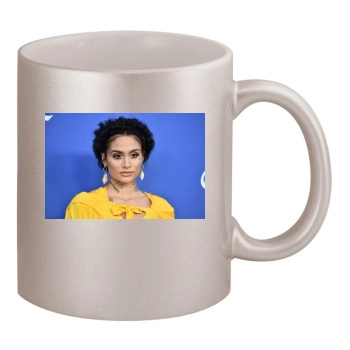 Kehlani 11oz Metallic Silver Mug