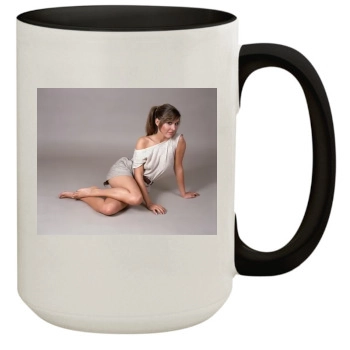 Carrie Fisher 15oz Colored Inner & Handle Mug