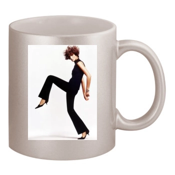 Christy Turlington 11oz Metallic Silver Mug