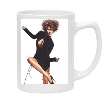 Christy Turlington 14oz White Statesman Mug