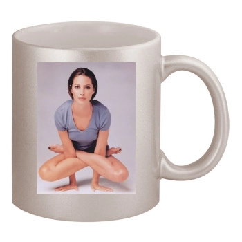 Christy Turlington 11oz Metallic Silver Mug