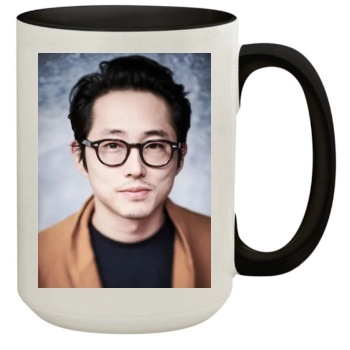 Steven Yeun 15oz Colored Inner & Handle Mug