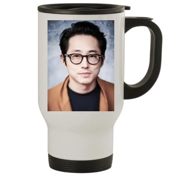 Steven Yeun Stainless Steel Travel Mug