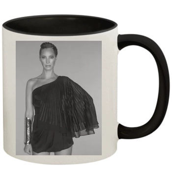 Christy Turlington 11oz Colored Inner & Handle Mug