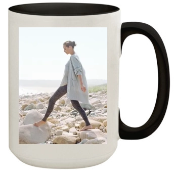 Christy Turlington 15oz Colored Inner & Handle Mug