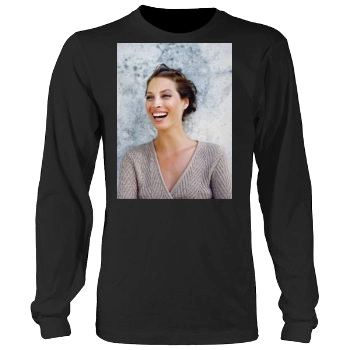 Christy Turlington Men's Heavy Long Sleeve TShirt