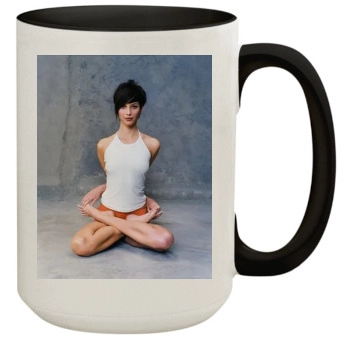 Christy Turlington 15oz Colored Inner & Handle Mug