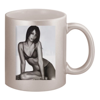 Christy Turlington 11oz Metallic Silver Mug