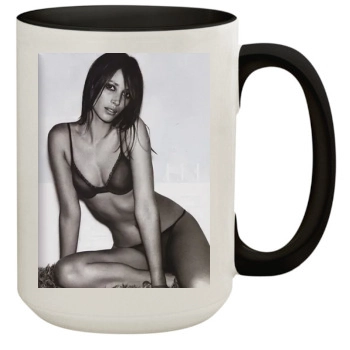 Christy Turlington 15oz Colored Inner & Handle Mug