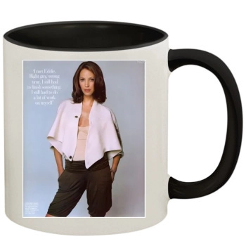 Christy Turlington 11oz Colored Inner & Handle Mug