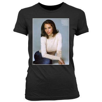 Christy Turlington Women's Junior Cut Crewneck T-Shirt