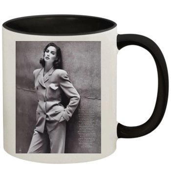 Christy Turlington 11oz Colored Inner & Handle Mug