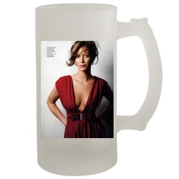 Christy Turlington 16oz Frosted Beer Stein