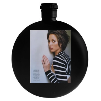 Christy Turlington Round Flask