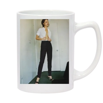 Christy Turlington 14oz White Statesman Mug