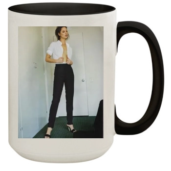 Christy Turlington 15oz Colored Inner & Handle Mug