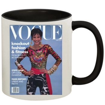 Christy Turlington 11oz Colored Inner & Handle Mug