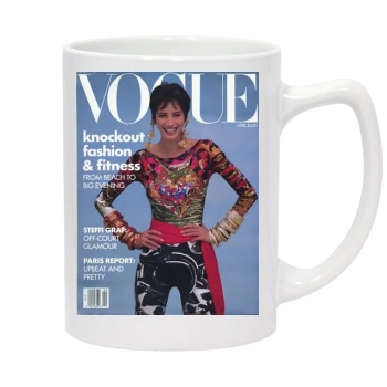 Christy Turlington 14oz White Statesman Mug