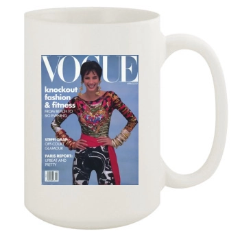 Christy Turlington 15oz White Mug