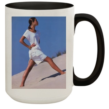 Christy Turlington 15oz Colored Inner & Handle Mug