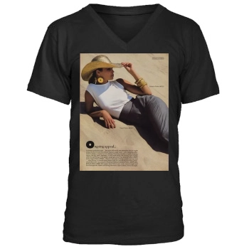 Christy Turlington Men's V-Neck T-Shirt