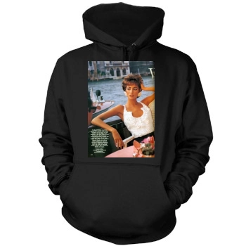 Christy Turlington Mens Pullover Hoodie Sweatshirt