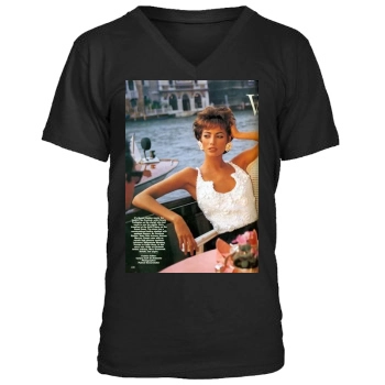 Christy Turlington Men's V-Neck T-Shirt