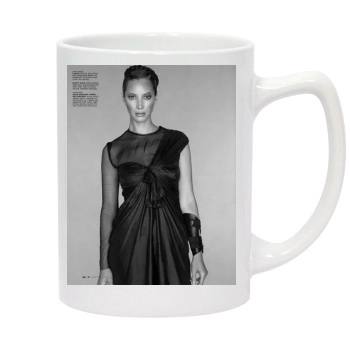 Christy Turlington 14oz White Statesman Mug