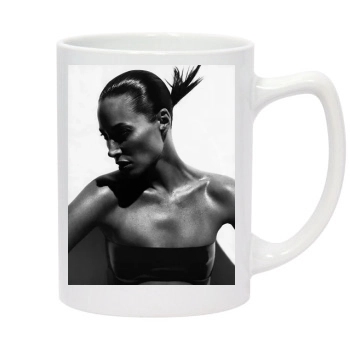 Christy Turlington 14oz White Statesman Mug