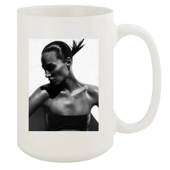 Christy Turlington 15oz White Mug