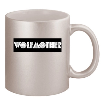 Wolfmother 11oz Metallic Silver Mug