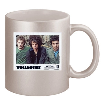 Wolfmother 11oz Metallic Silver Mug