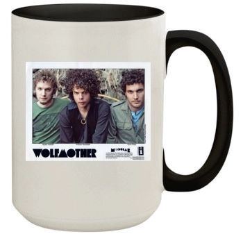 Wolfmother 15oz Colored Inner & Handle Mug