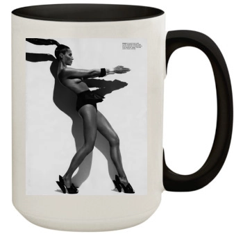 Christy Turlington 15oz Colored Inner & Handle Mug