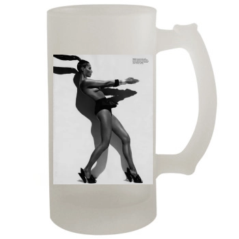 Christy Turlington 16oz Frosted Beer Stein