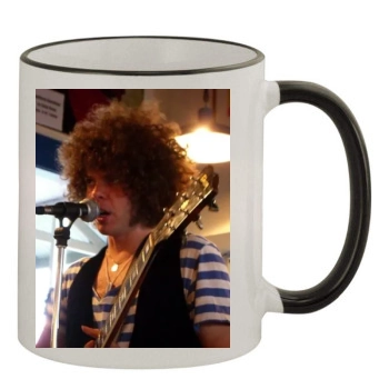 Wolfmother 11oz Colored Rim & Handle Mug