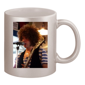 Wolfmother 11oz Metallic Silver Mug