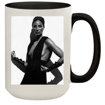 Christy Turlington 15oz Colored Inner & Handle Mug