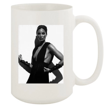 Christy Turlington 15oz White Mug