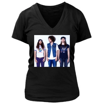 Wolfmother Women's Deep V-Neck TShirt