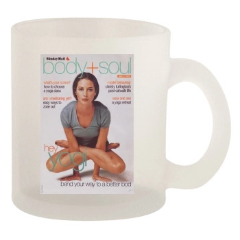 Christy Turlington 10oz Frosted Mug