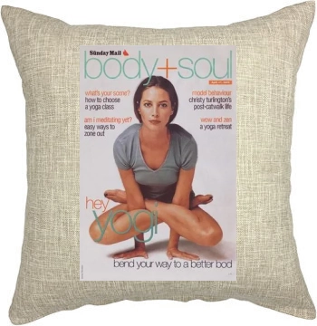 Christy Turlington Pillow