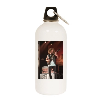 Wolfmother White Water Bottle With Carabiner