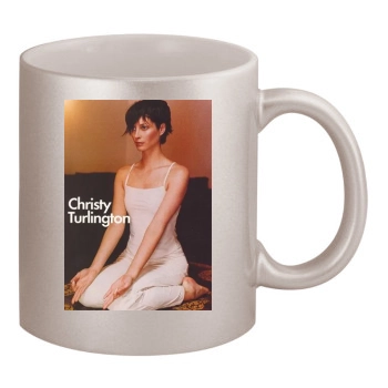 Christy Turlington 11oz Metallic Silver Mug