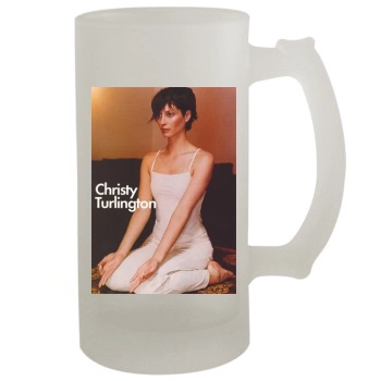 Christy Turlington 16oz Frosted Beer Stein