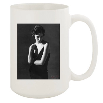 Christy Turlington 15oz White Mug