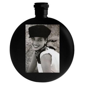 Christy Turlington Round Flask