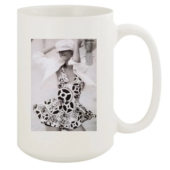 Christy Turlington 15oz White Mug