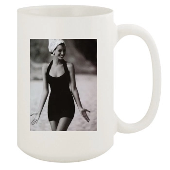 Christy Turlington 15oz White Mug