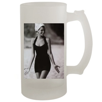 Christy Turlington 16oz Frosted Beer Stein